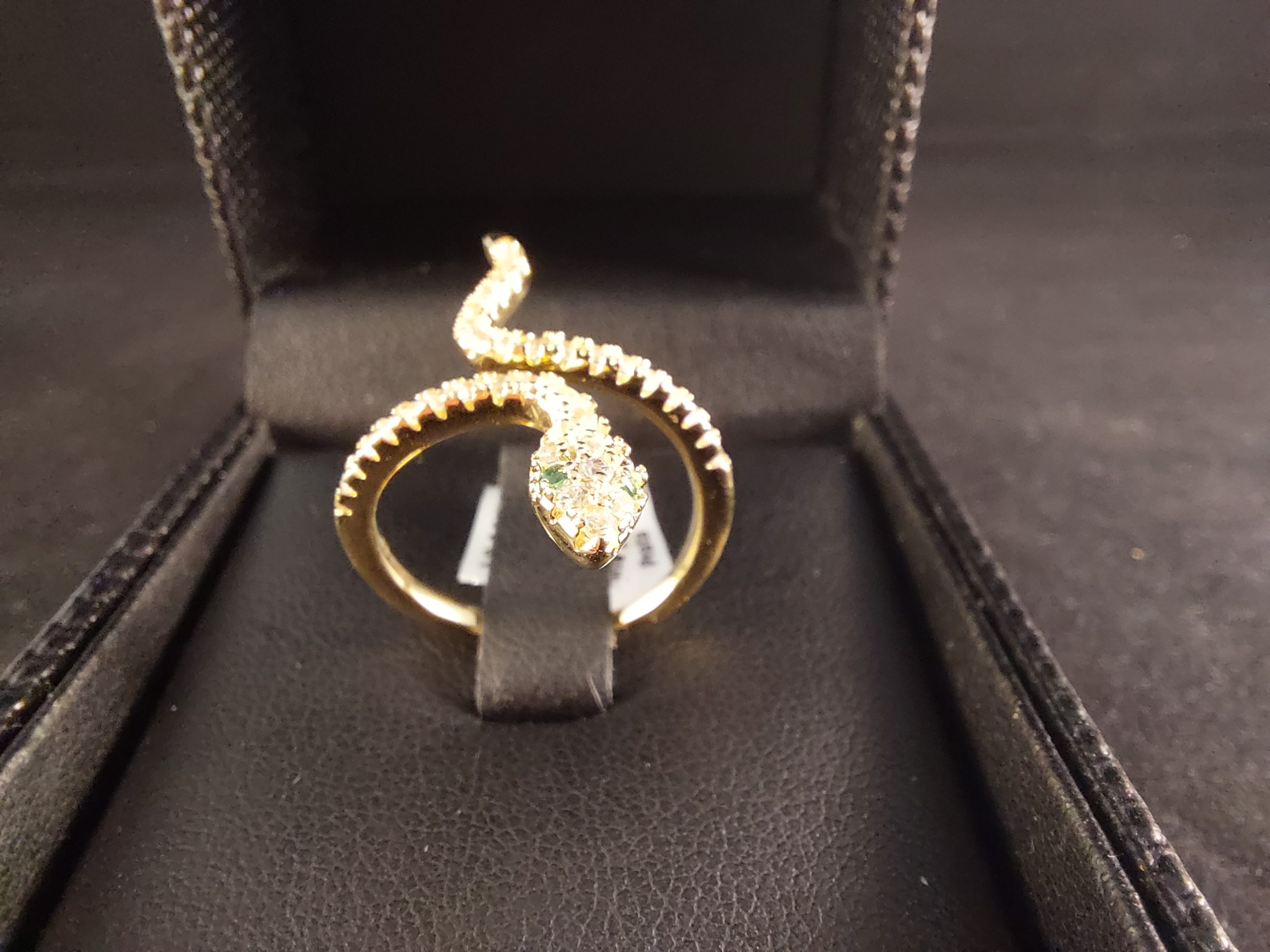 Stylized Snake Ring