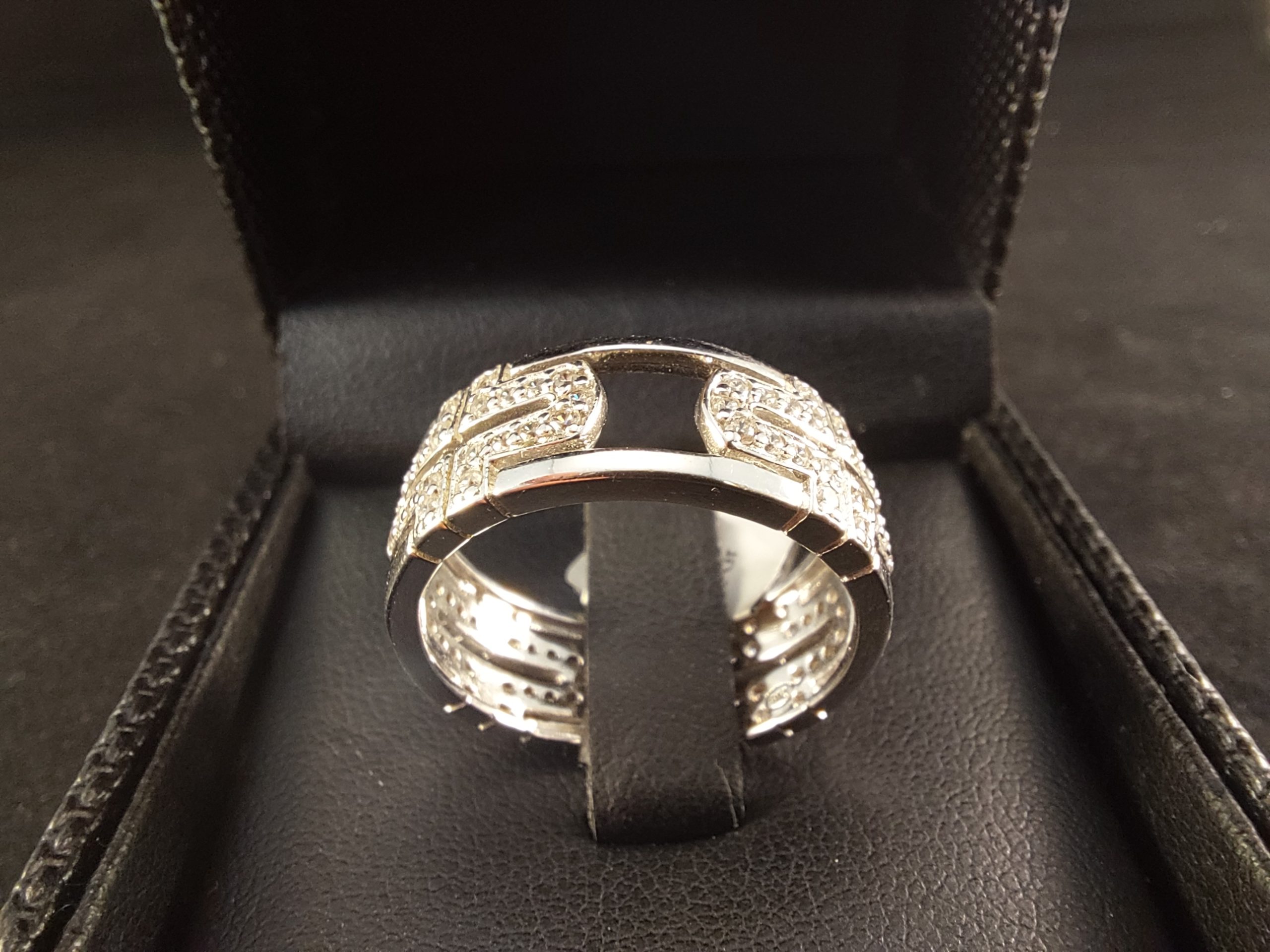 Double Golden Horseshoe Ring